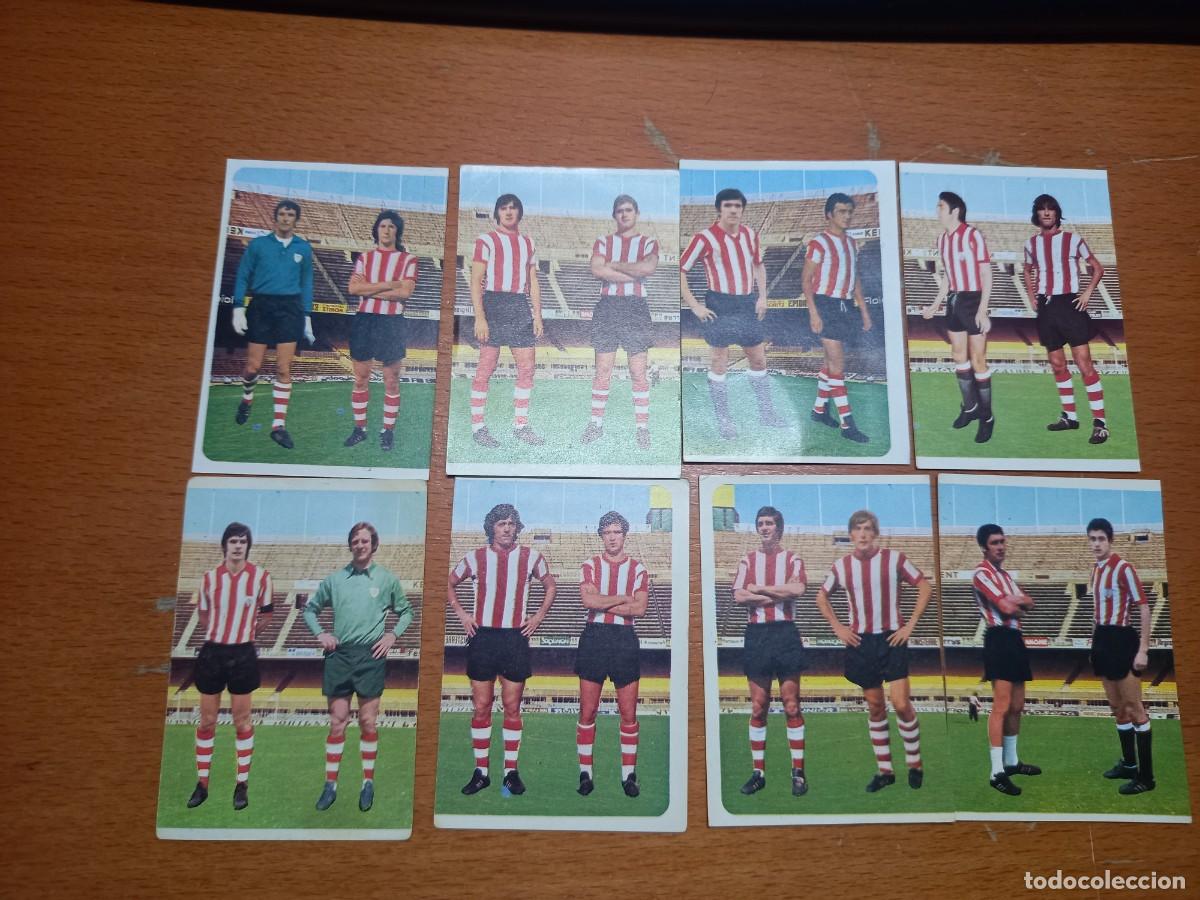 Cromos de F&uacute;tbol: RUIZ ROMERO ATHLETIC 75-76 COMPLETO