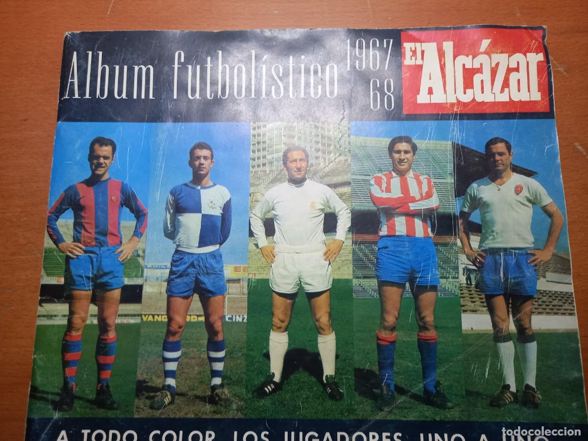 Cromos de F&uacute;tbol: ALBUN VACIO EL ALCAZAR 67-68