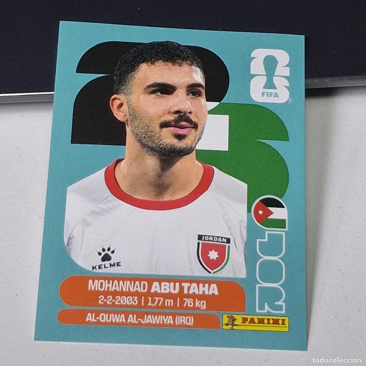 Cromos de F&uacute;tbol: B25 JOR 12 JOR12 MOHANNAD ABU TAHA ABUTAHA JORDANIA JOR MUNDIAL FIFA WORLD CUP 2026 STICKER PANINI
