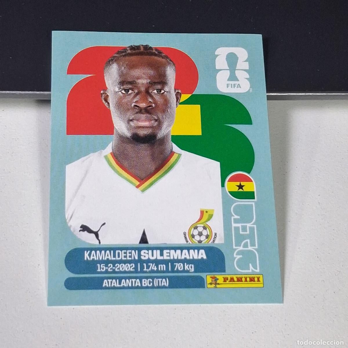 Cromos de F&uacute;tbol: B26 GHA 12 GHA12 KAMALDEEN SULEMANA GHANA GHA MUNDIAL FIFA WORLD CUP 2026 STICKER PANINI