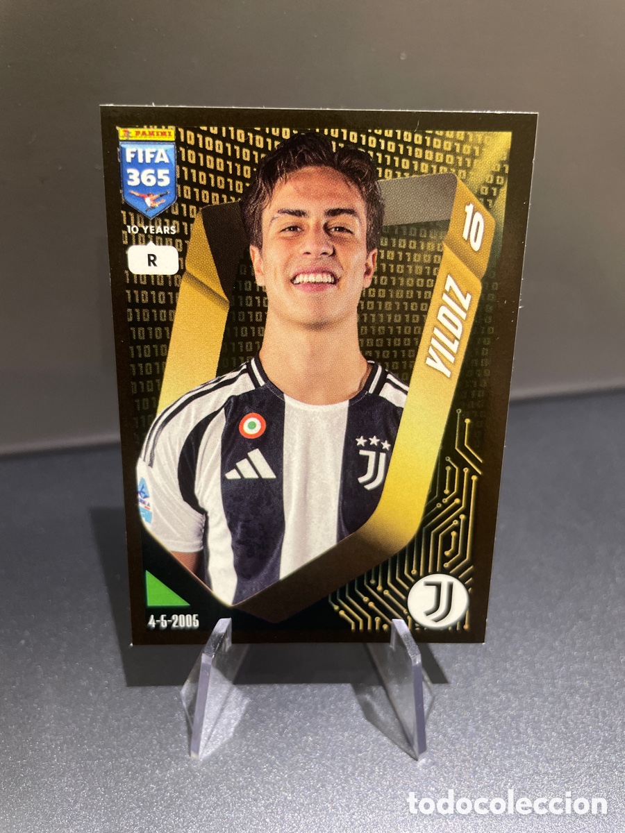 Cromos de F&uacute;tbol: Yildiz 256 Rookie Team Panini FIFA 365 10 Years 2025 Juventus