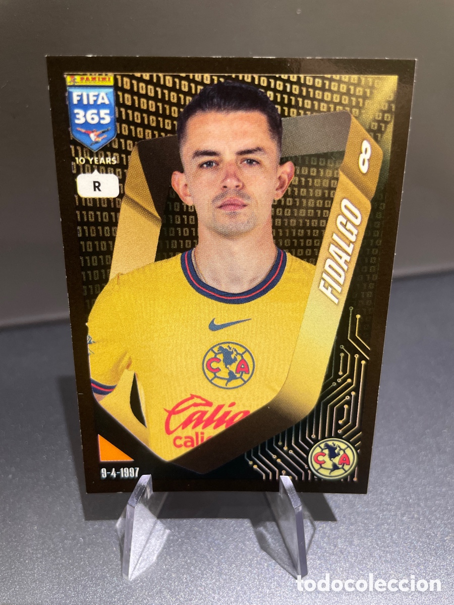 Cromos de F&uacute;tbol: Fidalgo 287 Rookie Panini FIFA 365 10 Years 2025 Club America