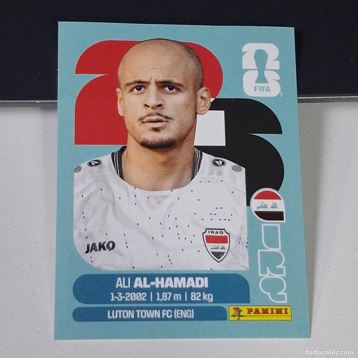 Cromos de F&uacute;tbol: B26 IRQ 18 IRQ18 ALI AL-HAMADI IRAQ IRQ MUNDIAL FIFA WORLD CUP 2026 STICKER PANINI