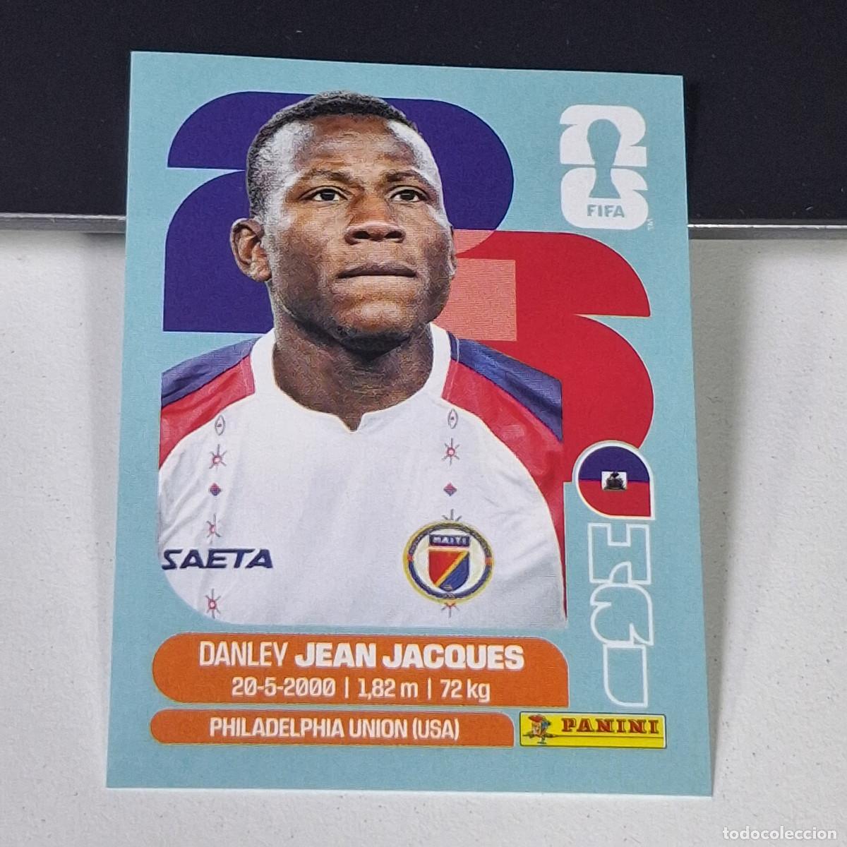 Cartes &agrave; collectionner de Football: B26 HAI11 DANLEY JEAN JACQUES 11 HAIT&Iacute; HAI MUNDIAL FIFA WORLD CUP 2026 STICKER PANINI
