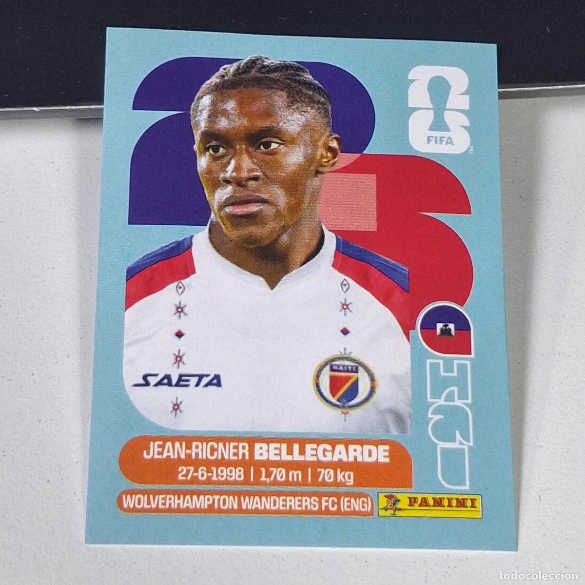 Figurine di Calcio: B26 HAI 12 HAI12 JEAN RICNER BELLEGARDE HAITI HAI MUNDIAL FIFA WORLD CUP 2026 STICKER PANINI