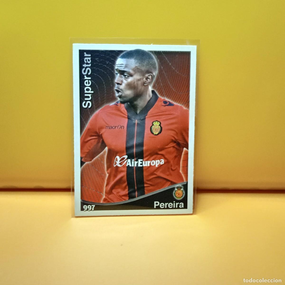 Cromos de F&uacute;tbol: MUNDICROMO 2014 2015 14 15 R.C.D MALLORCA SUPERSTAR PEREIRA 997