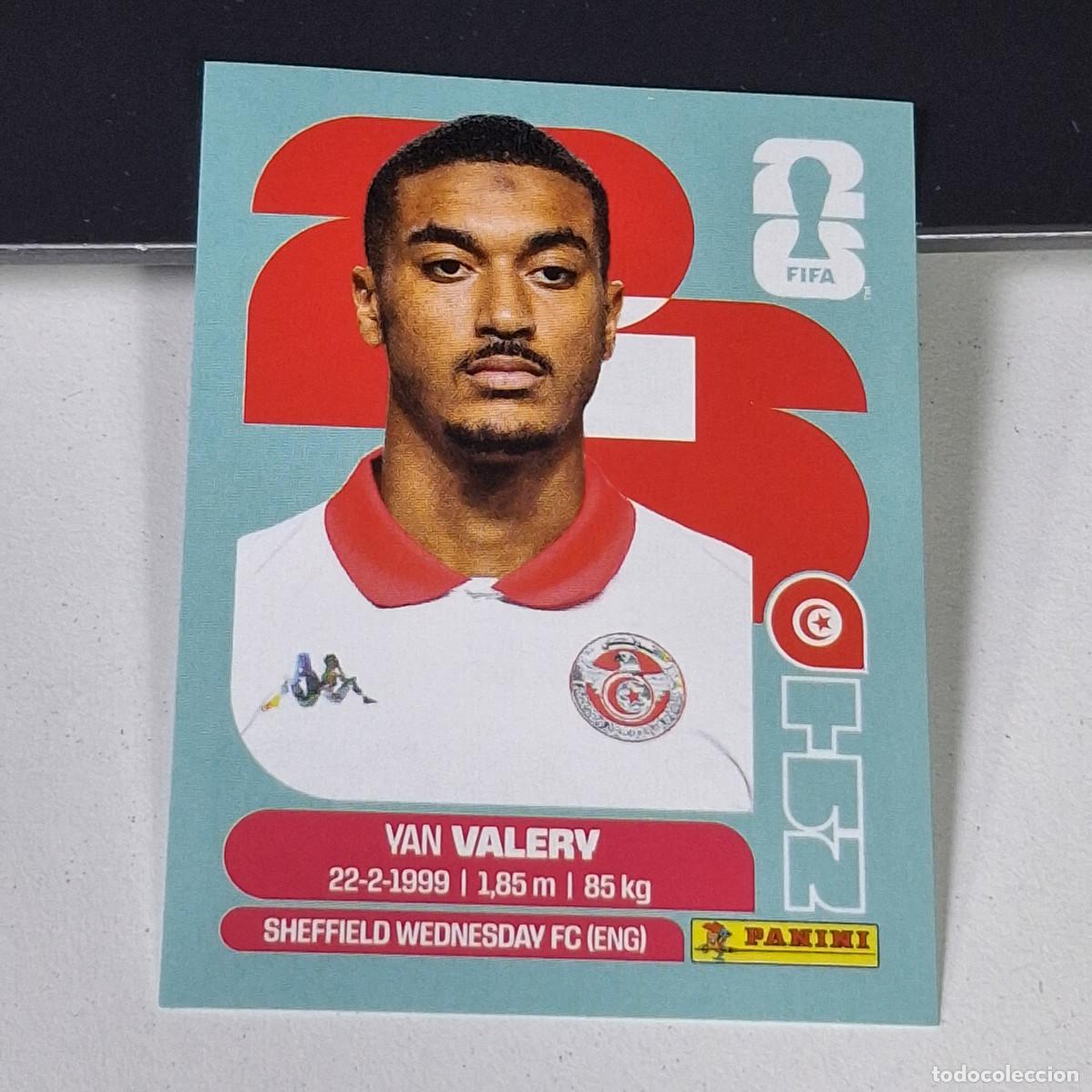 Cromos de F&uacute;tbol: B26 TUN4 YAN VALERY 4 T&Uacute;NEZ TUNISIA TUN MUNDIAL FIFA WORLD CUP 2026 STICKER PANINI