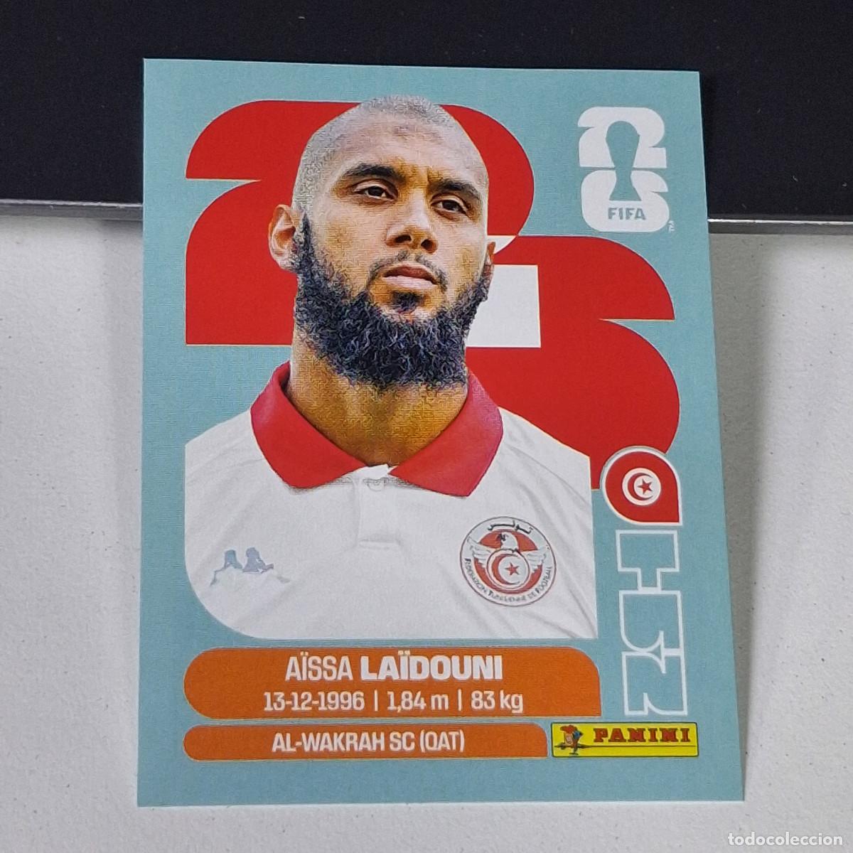 Cromos de F&uacute;tbol: B26 TUN10 A&Iuml;SSA LA&Iuml;DOUNI 10 T&Uacute;NEZ TUNISIA TUN MUNDIAL FIFA WORLD CUP 2026 STICKER PANINI