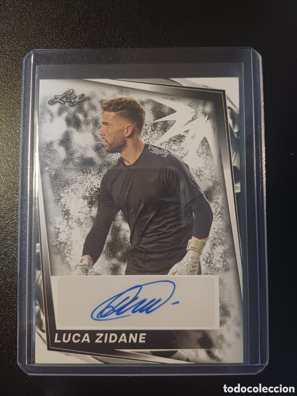 Cromos de F&uacute;tbol: #BA-LZI LUCA ZIDANE AUTO LEAF SOCCER 2024 AUTOGRAFO FIRMA