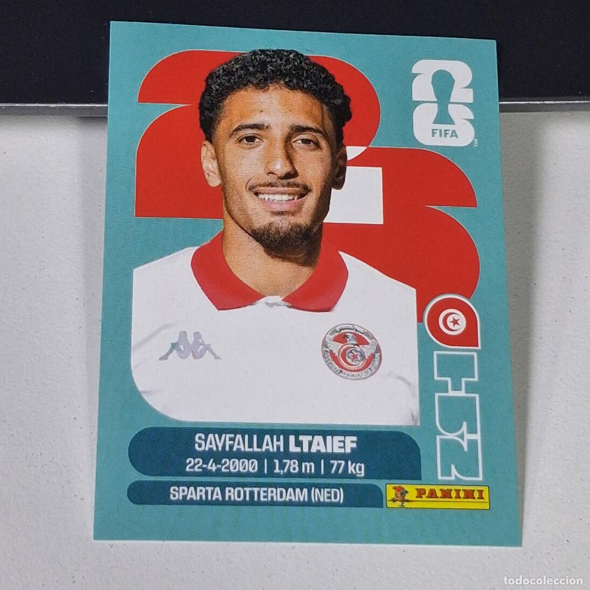 Cromos de F&uacute;tbol: B26 TUN19 SAYFALLAH LTAIEF 19 T&Uacute;NEZ TUNISIA MUNDIAL FIFA WORLD CUP 2026 STICKER PANINI