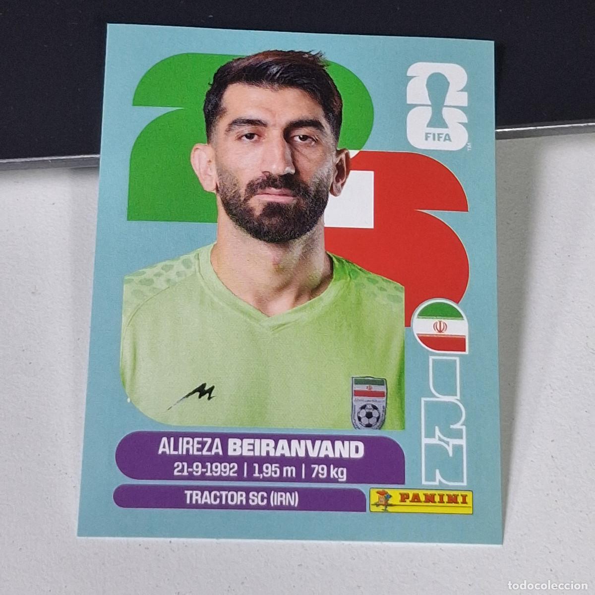 Cromos de F&uacute;tbol: B26 IRN 2 IRN2 ALIREZA BEIRANVAND IRAN IRAO MUNDIAL FIFA WORLD CUP 2026 STICKER PANINI
