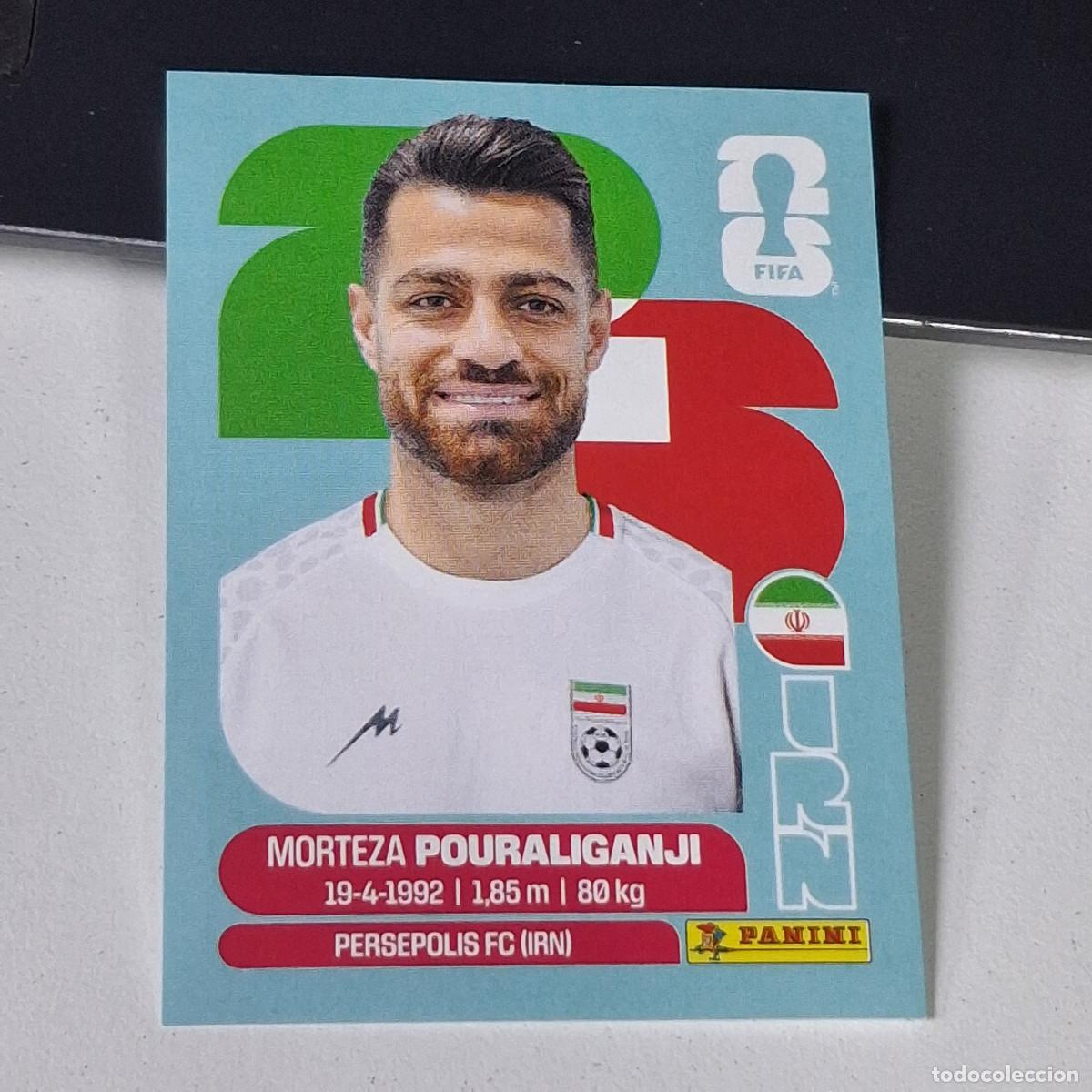 Cromos de F&uacute;tbol: B26 IRN3 MORTEZA POURALIGANJI 3 IR&Aacute;N IRAO IRN MUNDIAL FIFA WORLD CUP 2026 STICKER PANINI