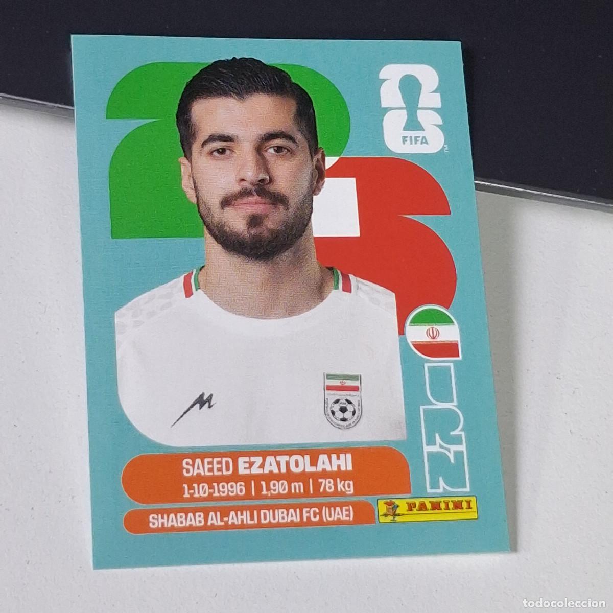 Cromos de F&uacute;tbol: B26 IRN11 SAEID EZATOLAHI 11 IR&Aacute;N IRAO IRN MUNDIAL FIFA WORLD CUP 2026 STICKER PANINI