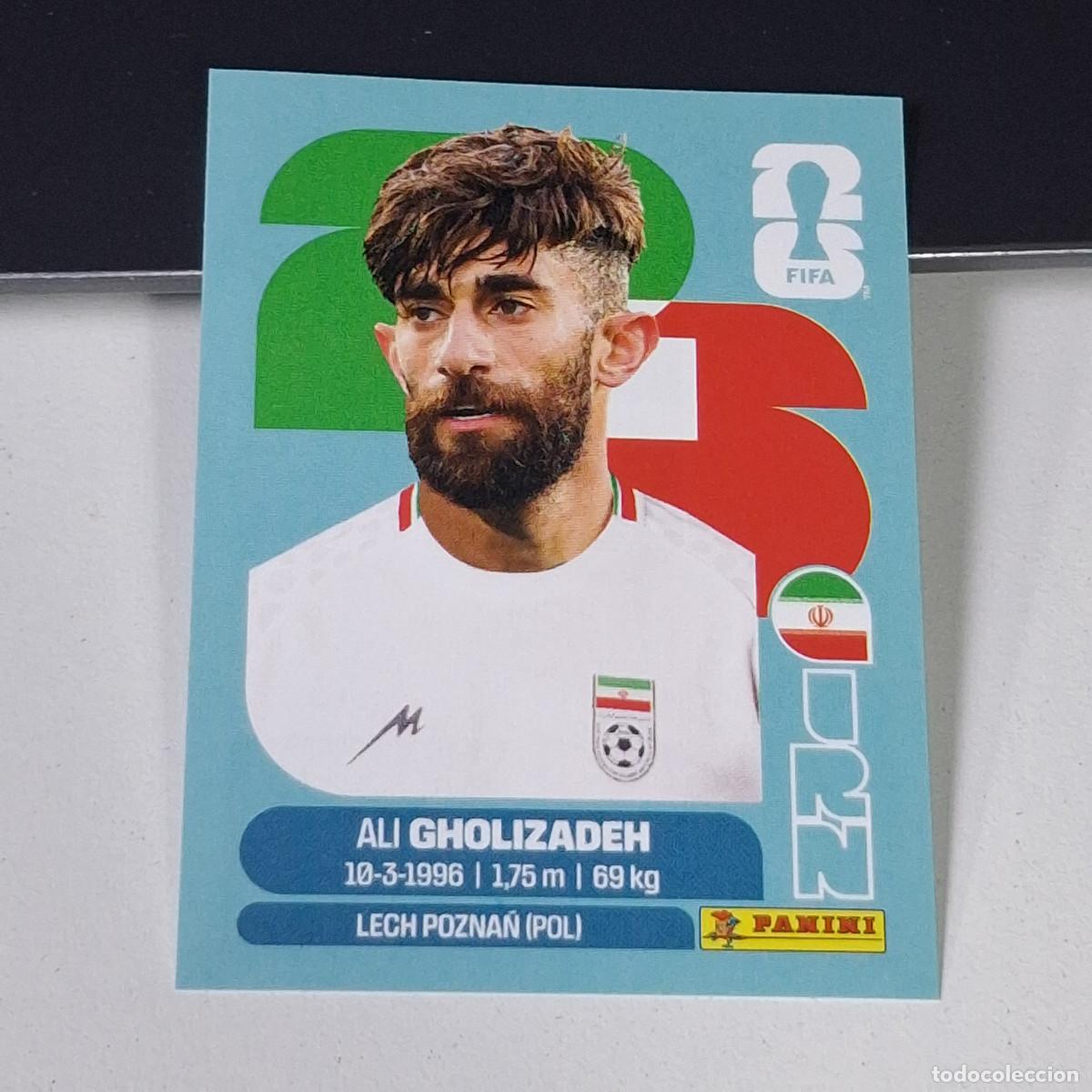 Cromos de F&uacute;tbol: B26 IRN 20 IRN20 ALI GHOLIZADEH IR&Aacute;N IRAO IRN MUNDIAL FIFA WORLD CUP 2026 STICKER PANINI