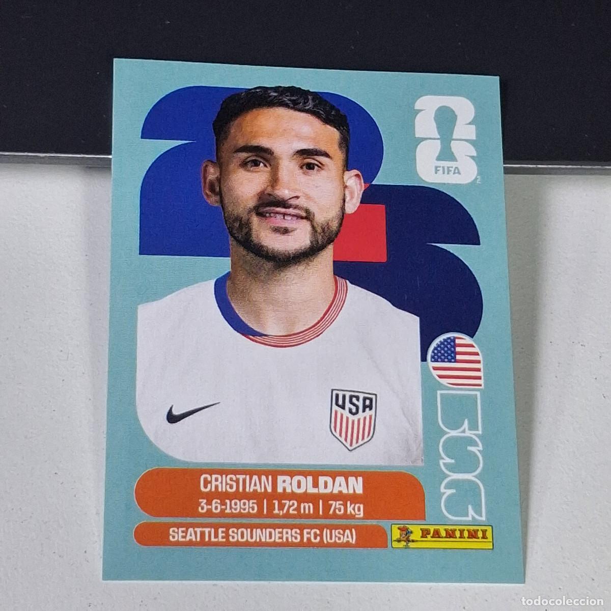 Cromos de F&uacute;tbol: B26 USA11 CHRISTIAN ROLDAN 11 ESTADOS UNIDOS USA MUNDIAL FIFA WORLD CUP 2026 STICKER PANINI