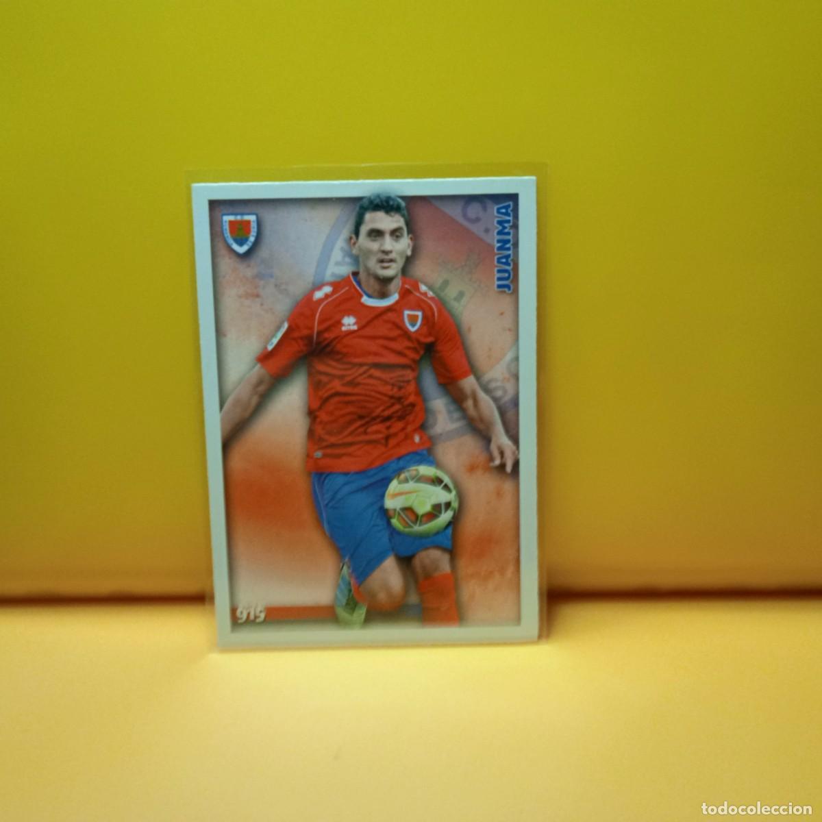 Cromos de F&uacute;tbol: MUNDICROMO 2014 2015 14 15 C.D NUMANCIA JUANMA 915