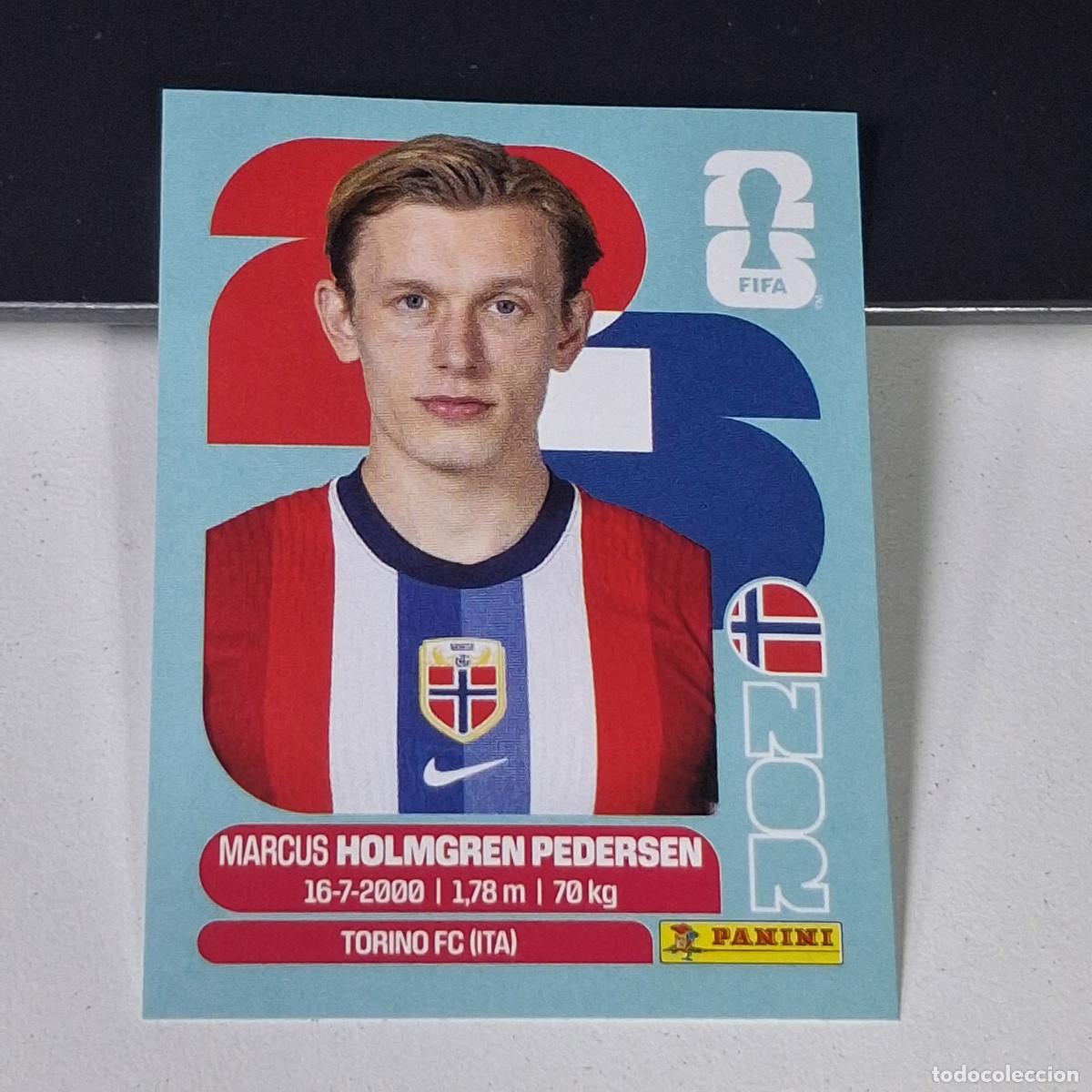 Cromos de F&uacute;tbol: B26 NOR 6 NOR6 MARCUS HOLMGREN PEDERSEN NORUEGA NORWAY NOR MUNDIAL FIFA WORLD CUP 2026 STICKER PANI