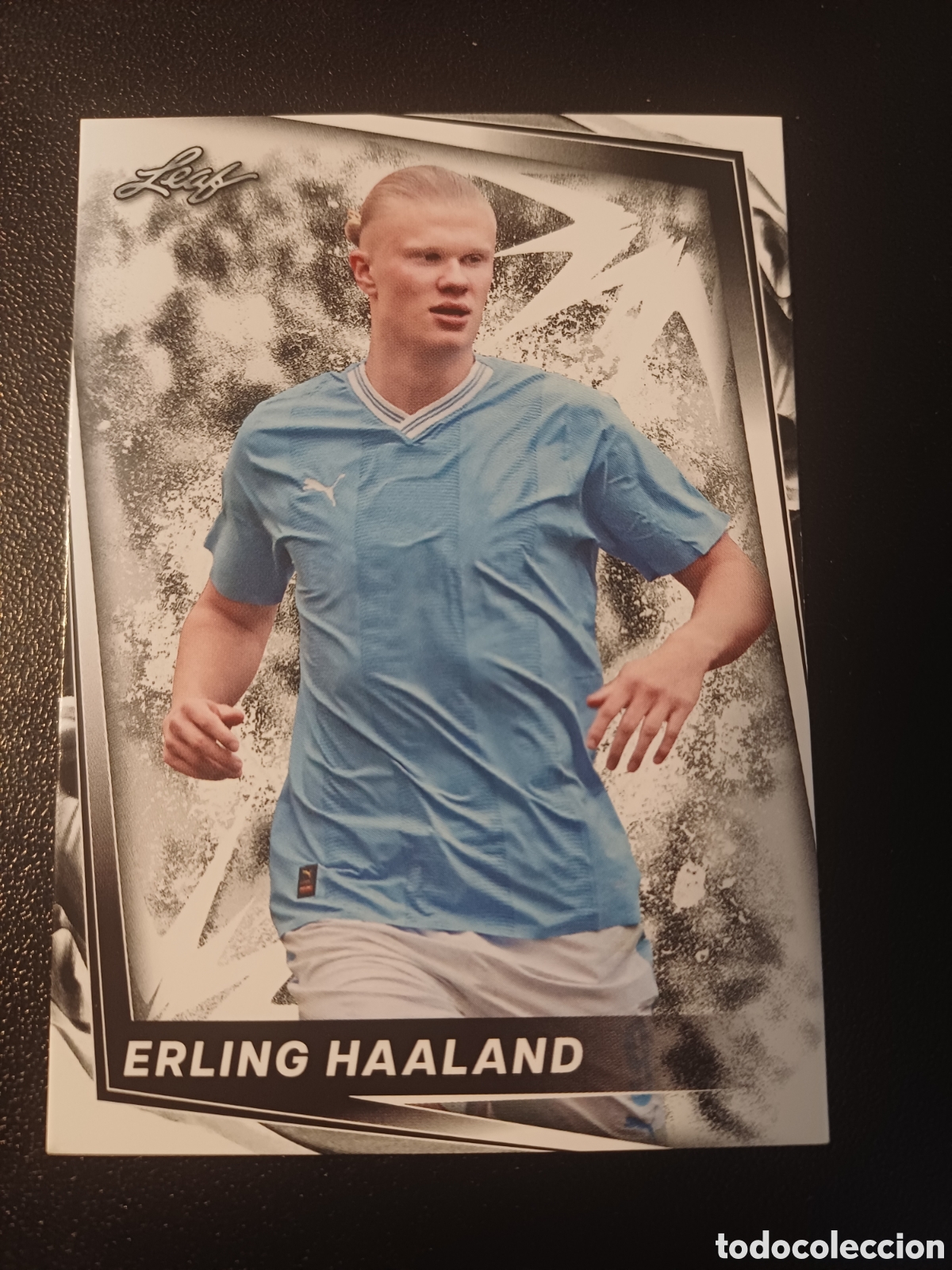 Cromos de f&uacute;tbol: #04 ERLING HAALAND LEAF SOCCER 2024
