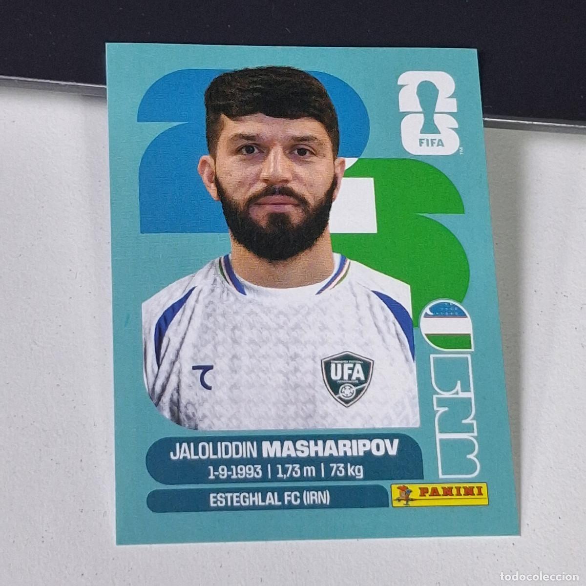 Fu&szlig;ball-Sticker: B26 UZB 18 UZB18 JALOLIDDIN MASHARIPOV UZBEKISTAN MUNDIAL FIFA WORLD CUP 2026 STICKER PANINI