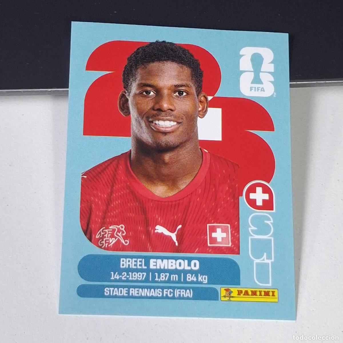 Fu&szlig;ball-Sticker: B26 SUI17 BREEL EMBOLO 17 SUIZA SUI SWITZERLAND MUNDIAL FIFA WORLD CUP 2026 STICKER PANINI