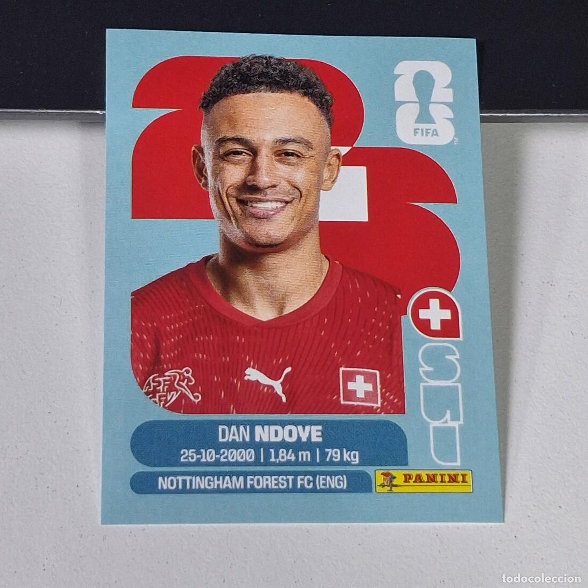 Fu&szlig;ball-Sticker: B26 SUI19 SUI 19 DAN NDOYE SUIZA SWITZERLAND SUI MUNDIAL FIFA WORLD CUP 2026 STICKER PANINI
