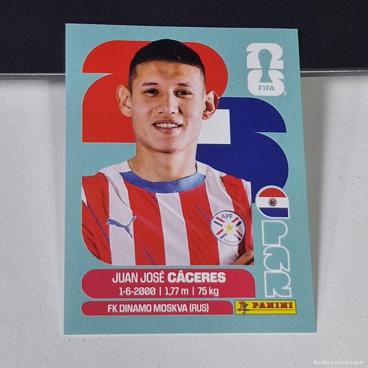 Cromos de F&uacute;tbol: B26 PAR6 JUAN JOS&Eacute; C&Aacute;CERES 6 PARAGUAY PAR MUNDIAL FIFA WORLD CUP 2026 STICKER PANINI