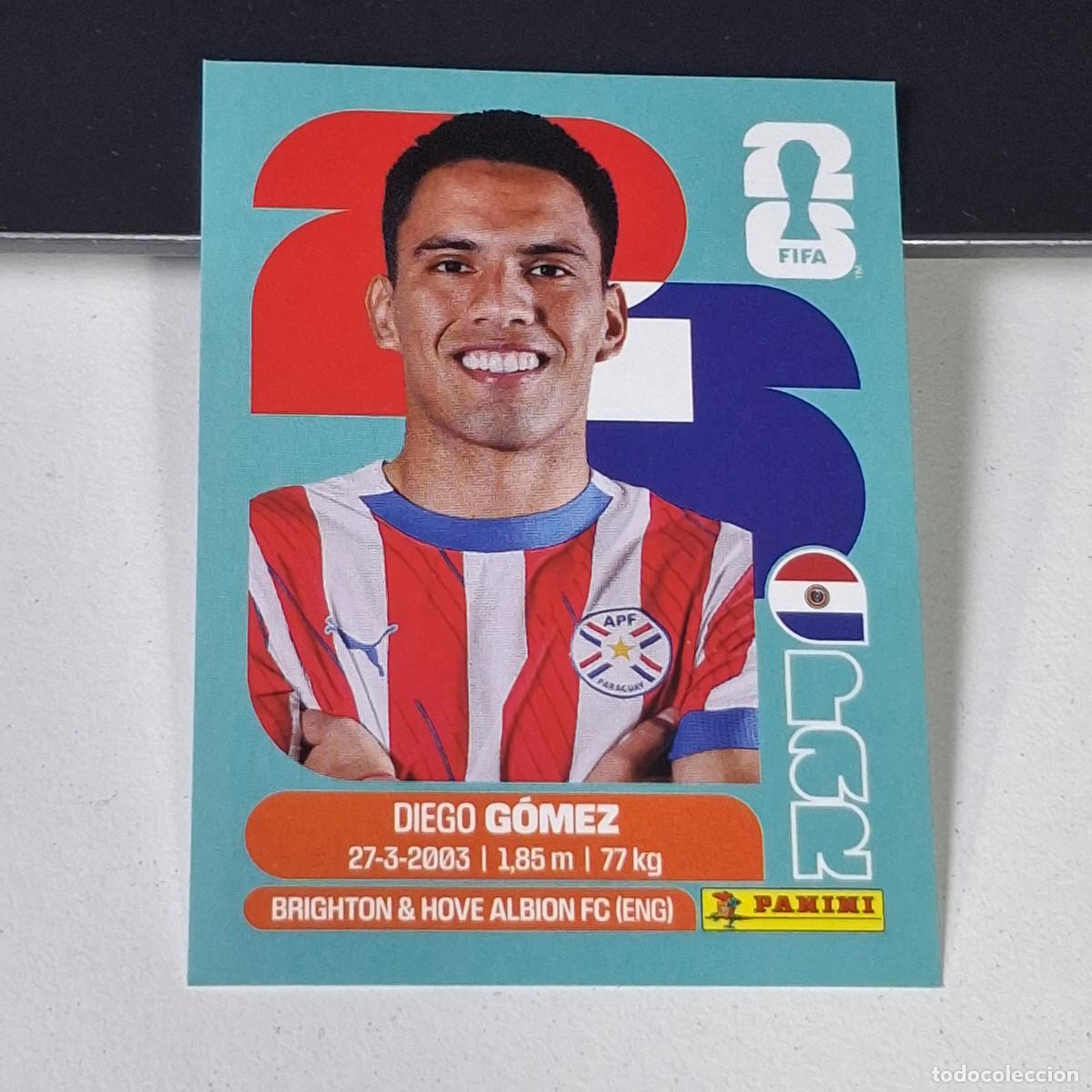 Cromos de F&uacute;tbol: B26 PAR10 DIEGO G&Oacute;MEZ 10 PARAGUAY PAR MUNDIAL FIFA WORLD CUP 2026 STICKER PANINI