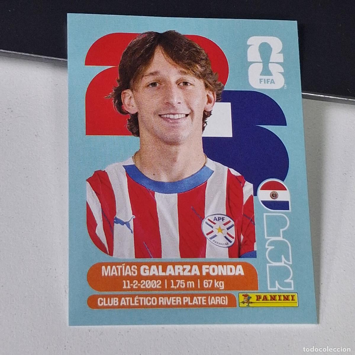 Cromos de Futebol: B26 PAR 14 PAR14 MATIAS GALARZA FONDA PARAGUAY MUNDIAL FIFA WORLD CUP 2026 STICKER PANINI