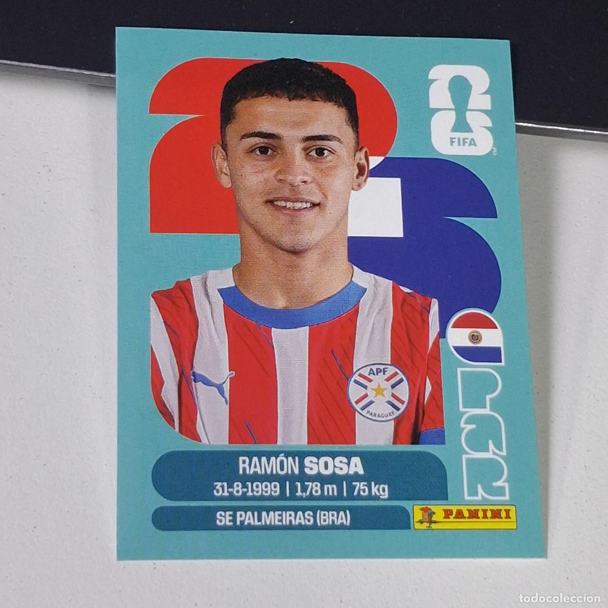Fu&szlig;ball-Sticker: B26 PAR18 RAM&Oacute;N SOSA 18 PARAGUAY PAR MUNDIAL FIFA WORLD CUP 2026 STICKER PANINI