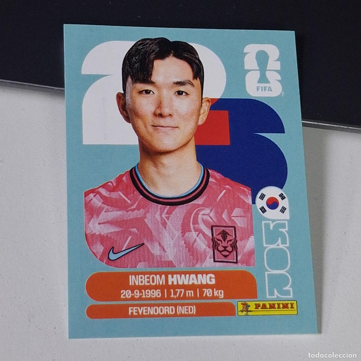 Cromos de F&uacute;tbol: B26 KOR 11 KOR11 INBEOM HWANG COREA DEL SUR KOR MUNDIAL FIFA WORLD CUP 2026 STICKER PANINI