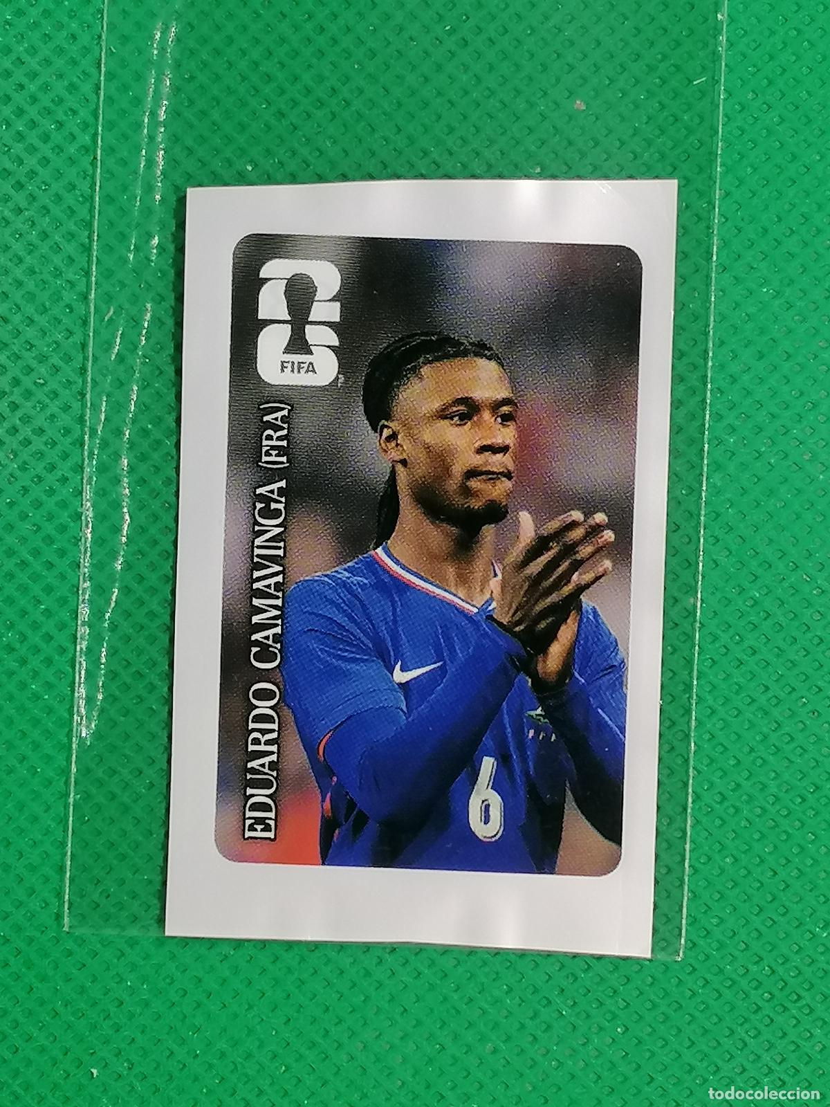 Cromos de F&uacute;tbol: EDUARDO CAMAVINGA FRANCIA COCA COLA COCACOLA ⚽ PANINI FIFA MUNDIAL WORLD CUP 26 2026 STICKER ⚽