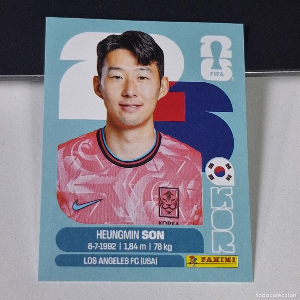 Football Stickers: B26 KOR 18 KOR18 HEUNGMIN SON KOREA COREA DEL SUR KOR MUNDIAL FIFA WORLD CUP 2026 STICKER PANINI