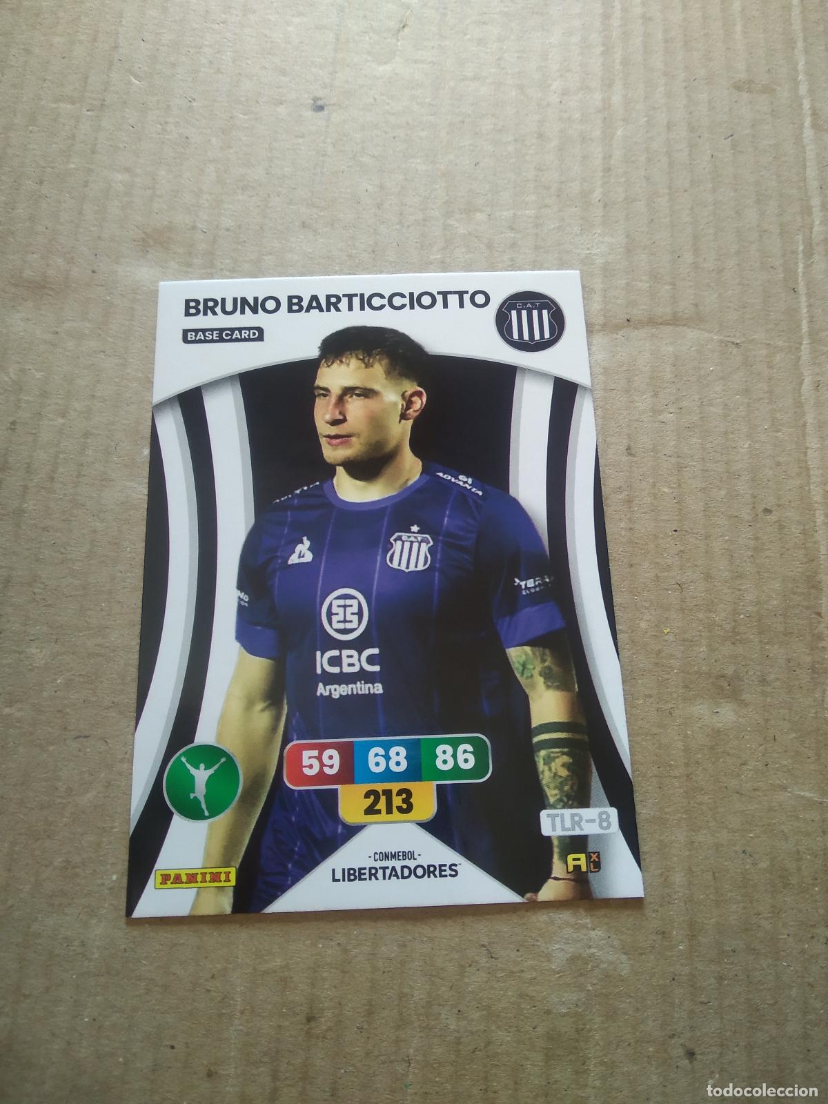 Football Stickers: BRUNO BARTICCIOTTO TALLERES CROMO FUTBOL PANINI ADRENALYN CONMEBOL LIBERTADORES SUDAMERICANA 2024
