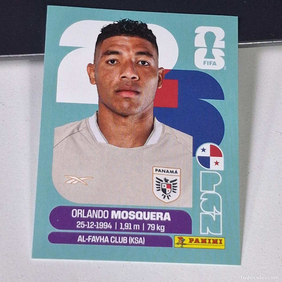 Football Stickers: B26 PAN2 ORLANDO MOSQUERA 2 PANAM&Aacute; PAN MUNDIAL FIFA WORLD CUP 2026 STICKER PANINI