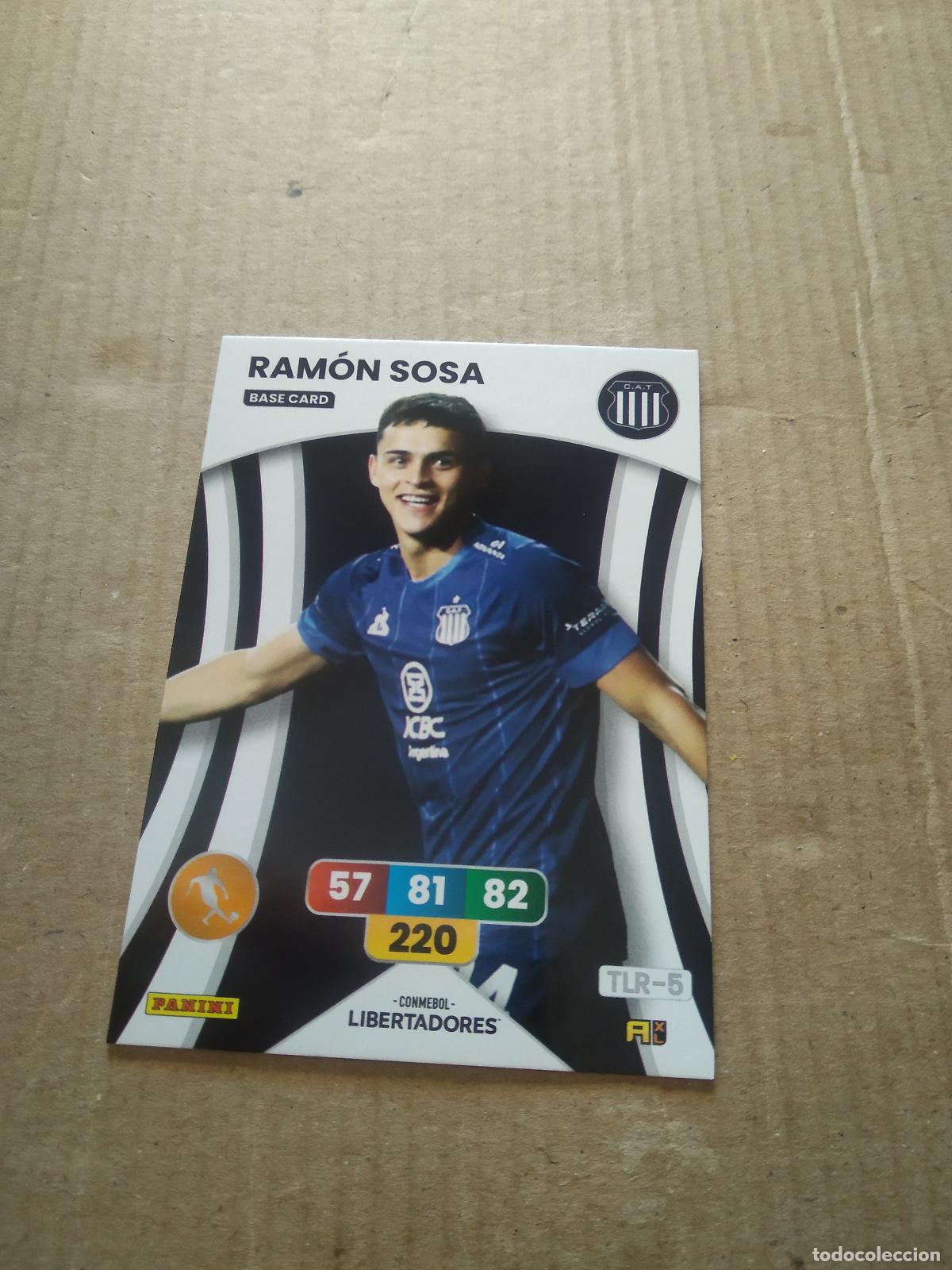 Football Stickers: RAMON SOSA TALLERES CROMO FUTBOL PANINI ADRENALYN CONMEBOL LIBERTADORES SUDAMERICANA 2024