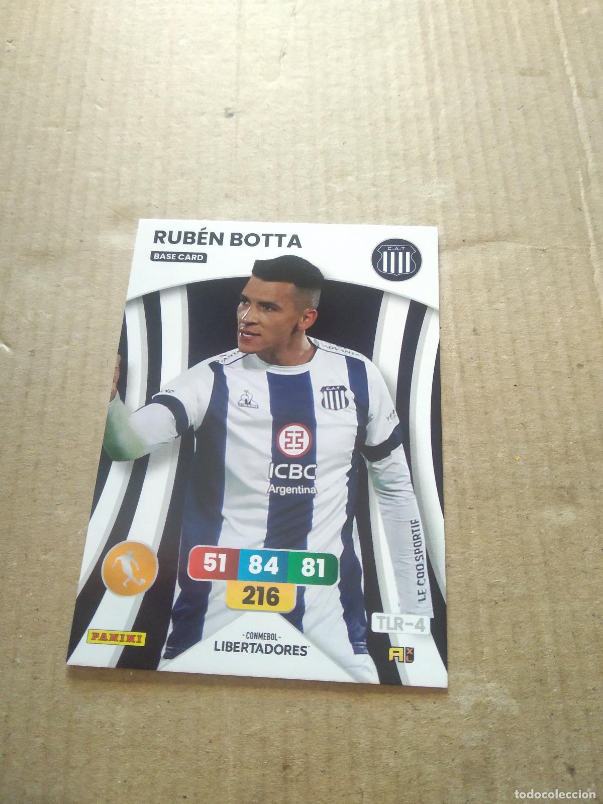 Football Stickers: RUBEN BOTTA TALLERES CROMO FUTBOL PANINI ADRENALYN CONMEBOL LIBERTADORES SUDAMERICANA 2024
