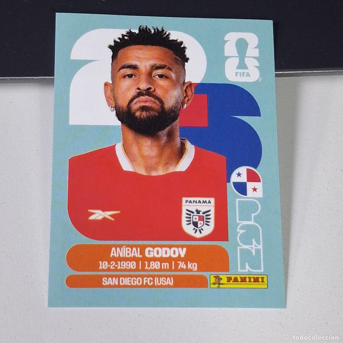 Football Stickers: B26 PAN11 AN&Iacute;BAL GODOY 11 PANAM&Aacute; PAN MUND PANAM&Aacute; PAN MUNDIAL FIFA WORLD CUP 2026 STICKER PANINI