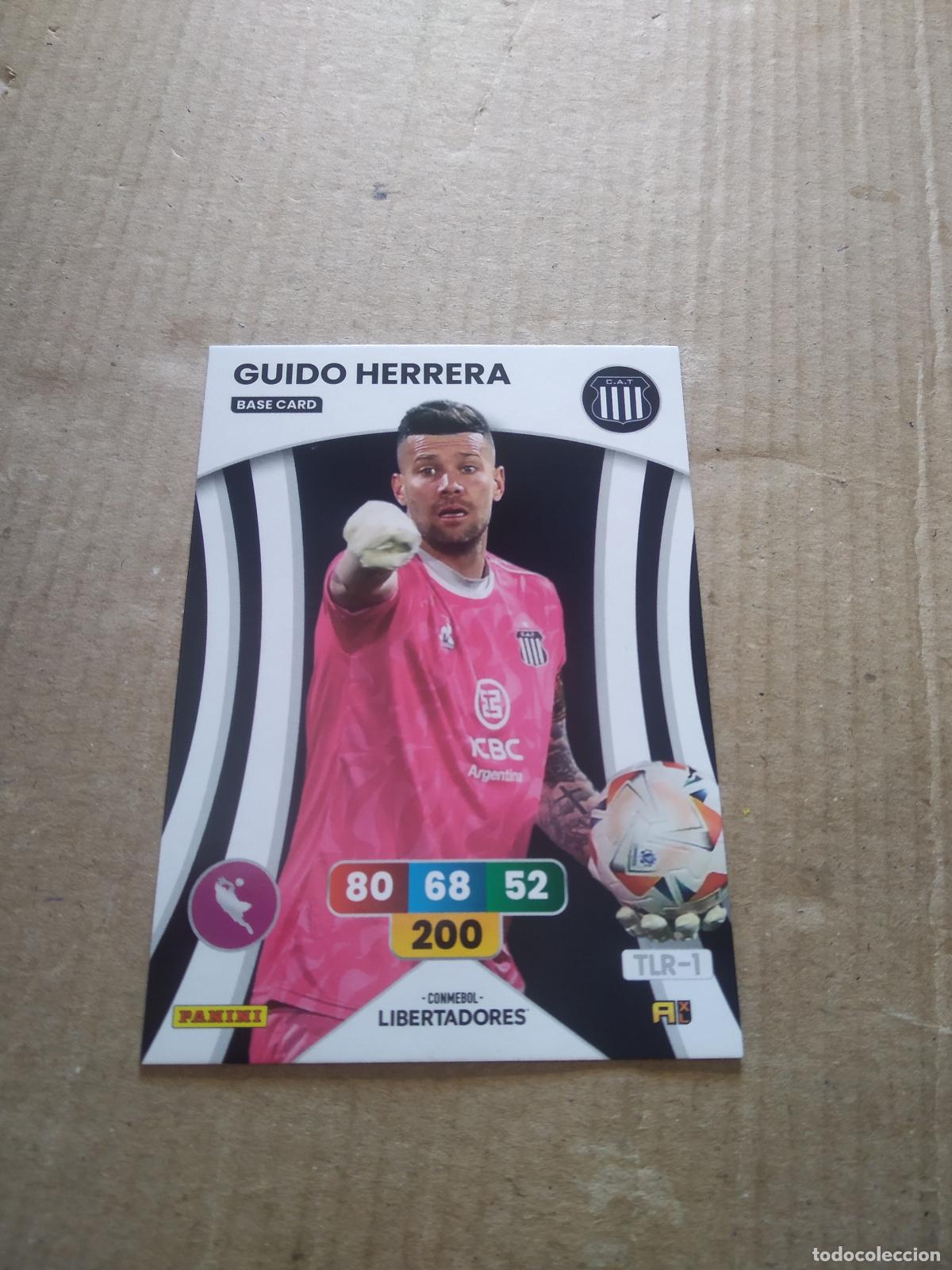 Football Stickers: GUIDO HERRERA TALLERES CROMO FUTBOL PANINI ADRENALYN CONMEBOL LIBERTADORES SUDAMERICANA 2024