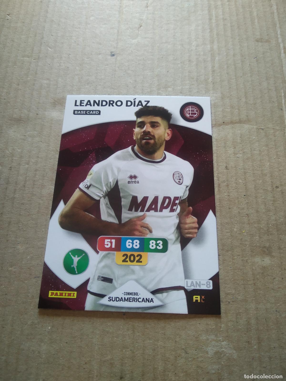 Football Stickers: LEANDRO DIAZ LANUS CROMO FUTBOL PANINI ADRENALYN CONMEBOL LIBERTADORES SUDAMERICANA 2024