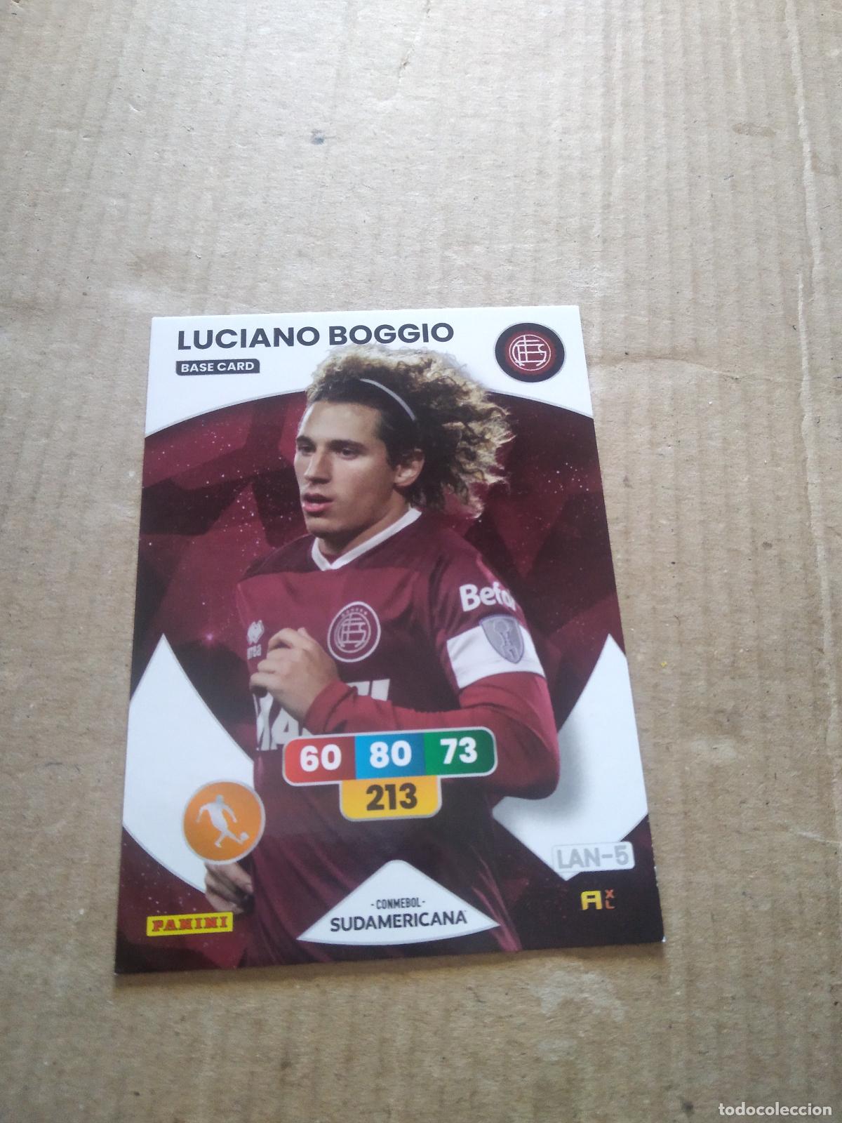 Football Stickers: LUCIANO BOGGIO LANUS CROMO FUTBOL PANINI ADRENALYN CONMEBOL LIBERTADORES SUDAMERICANA 2024