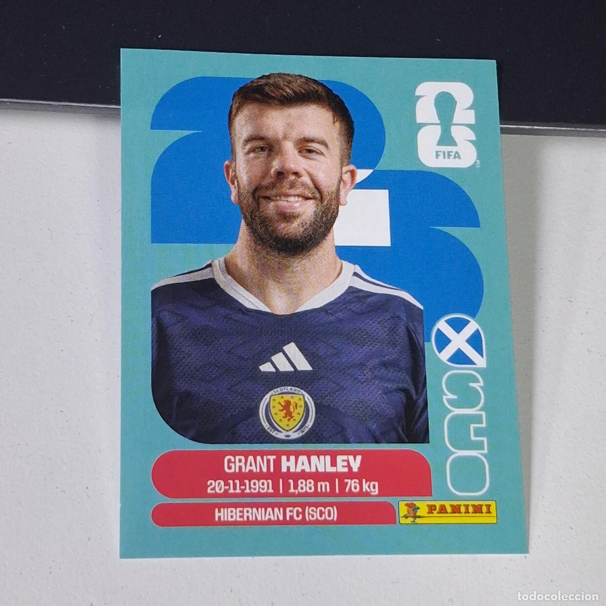 Cartes &agrave; collectionner de Football: B26 SCO10 GRANT HANLEY 10 ESCOCIA SCOTLAND SCO MUNDIAL FIFA WORLD CUP 2026 STICKER PANINI
