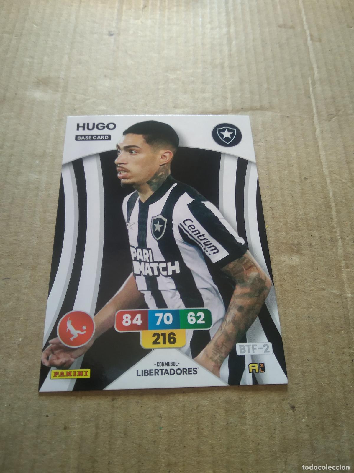 Cromos de F&uacute;tbol: HUGO BOTAFOGO CROMO FUTBOL PANINI ADRENALYN CONMEBOL LIBERTADORES SUDAMERICANA 2024