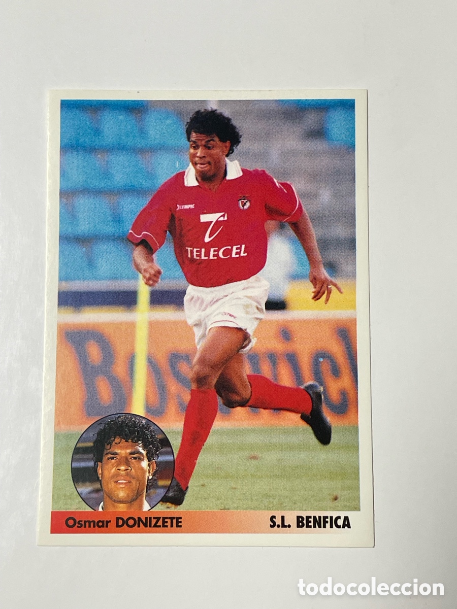 Cromos de F&uacute;tbol: Donizete Benfica Panini a&ntilde;os mejores equipos de Europa 1996/97 #77