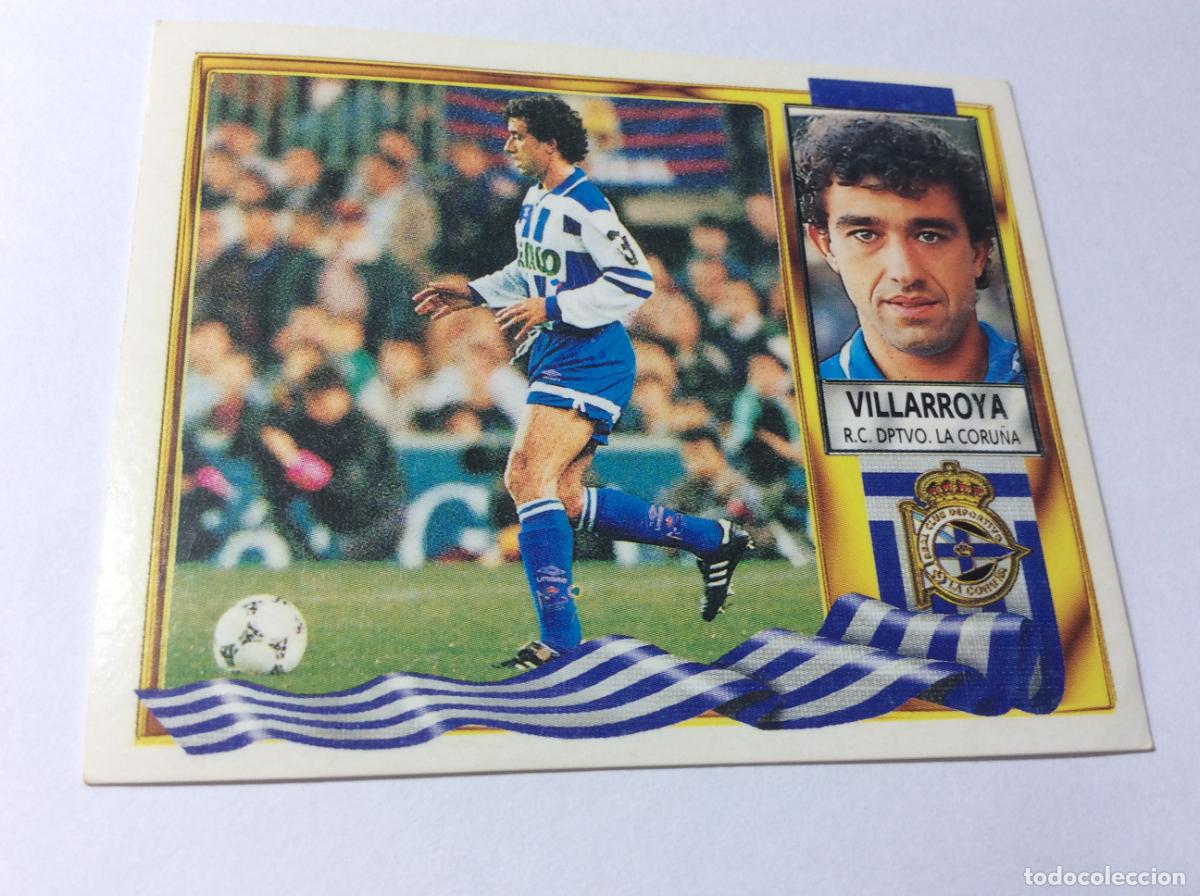 Cromos de F&uacute;tbol: Villarroya Deportivo La Coru&ntilde;a Este 95 96 1995 1996