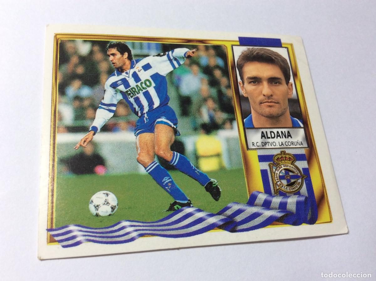Cromos de F&uacute;tbol: Aldana Deportivo La Coru&ntilde;a Este 95 96 1995 1996
