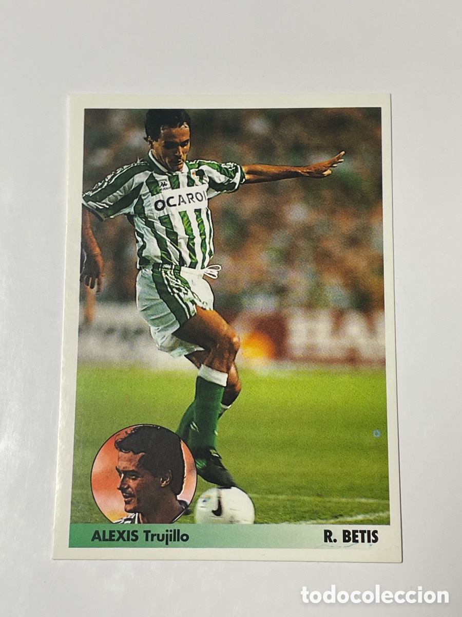 Cromos de F&uacute;tbol: Alexis Betis Panini Los mejores equipos de Europa 1996/97 #86