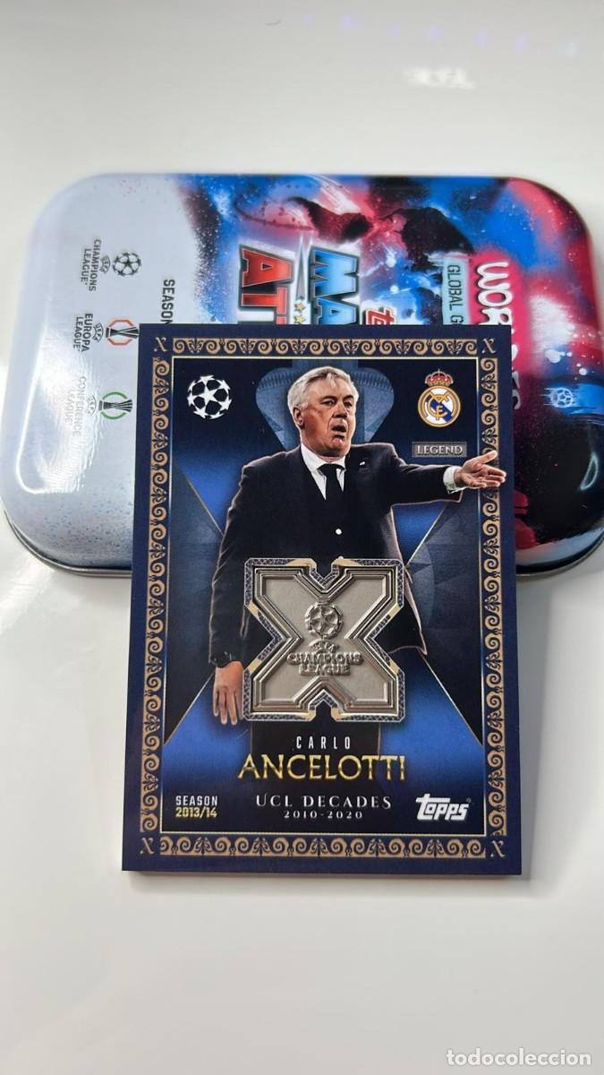 Cromos de F&uacute;tbol: Carlo Ancelotti UCL Season 13/14 Topps Match Attax