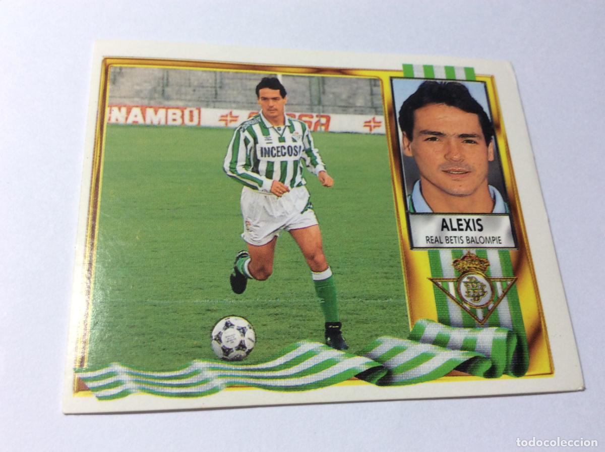 Cromos de F&uacute;tbol: Alexis Real Betis Este 95 96 1995 1996
