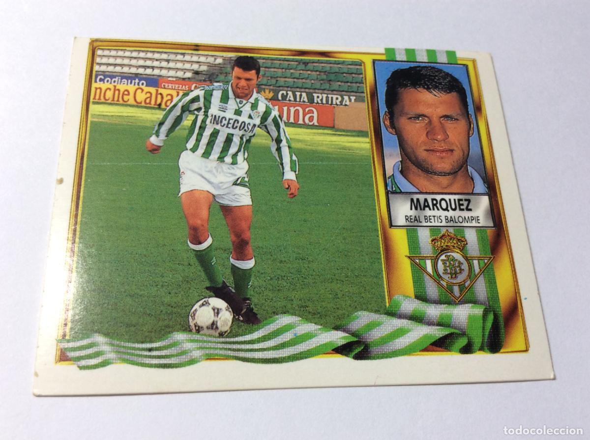 Figurine di Calcio: M&aacute;rquez Real Betis Este 95 96 1995 1996