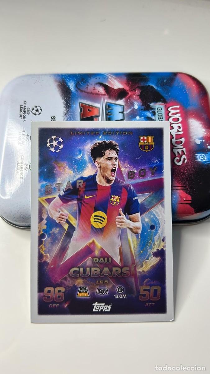 Cromos de F&uacute;tbol: Pau Cubarsi Limited Edition Star Boy Topps Match Attax